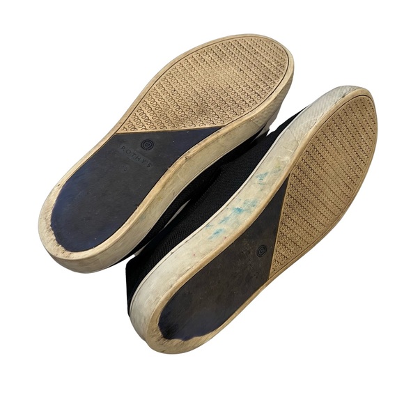 Rothy’s classic sneaker black size 10 good condition comfort classic washable - Picture 8 of 8